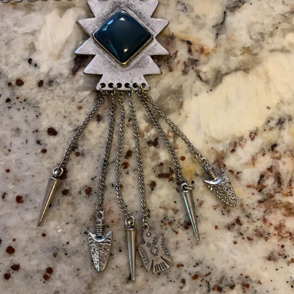 Southwest Thunderbird Necklace - Picture 5 of 7